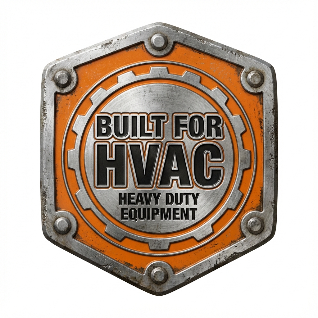 Built for HVAC Badge